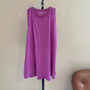 Reebok‎ Purple Relaxed Tank Top